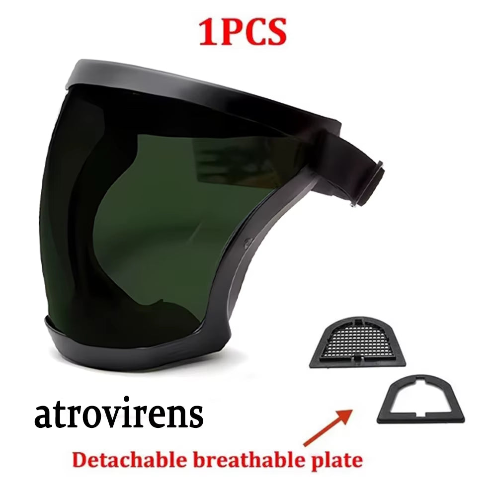 Work Protection Mask Full Face Protector Shield Transparent Facial Protector Face Protective Screen Kitchen Accessories Gadgets
